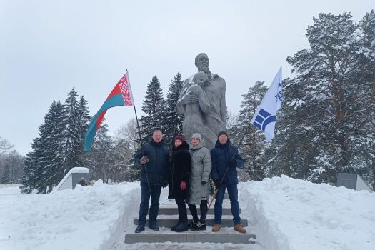 Коллектив УП«Нафтан-Спецтранс» почтил память жертв трагедии «Зимнее волшебство» патриотическим автопробегом